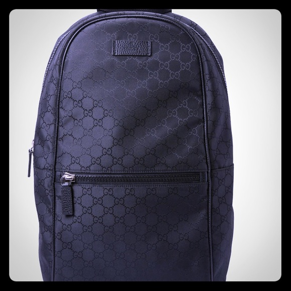 gucci slim backpack